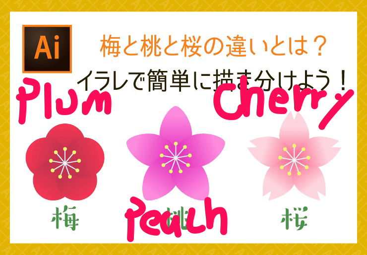 How to figure out the differences between plum, cherry and peach