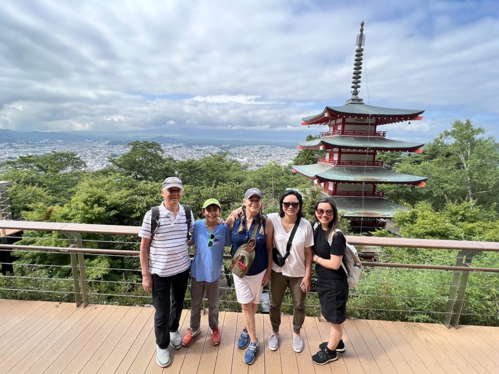 Mt.Fuji, 5storied pagoda, Lake Kawaguchiko,Shiraito waterfall,Hakone ...