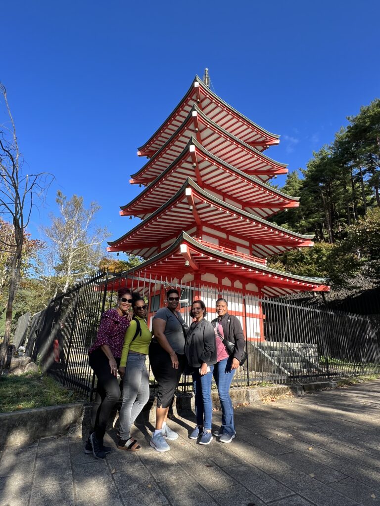 Mt.Fuji, 5storied pagoda, Lake Kawaguchiko, Kokia colorful leaves,Ice ...