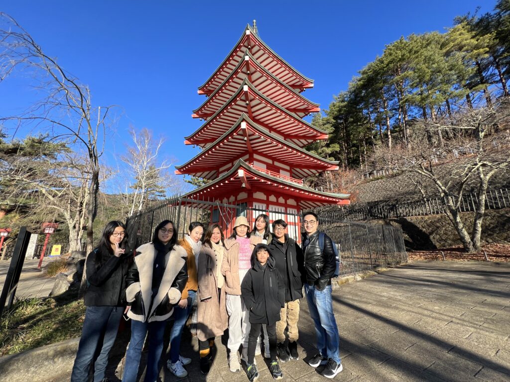 Mt.Fuji, 5storied pagoda,Wagasa ( Japanese parasol),Honcho street, Lake ...