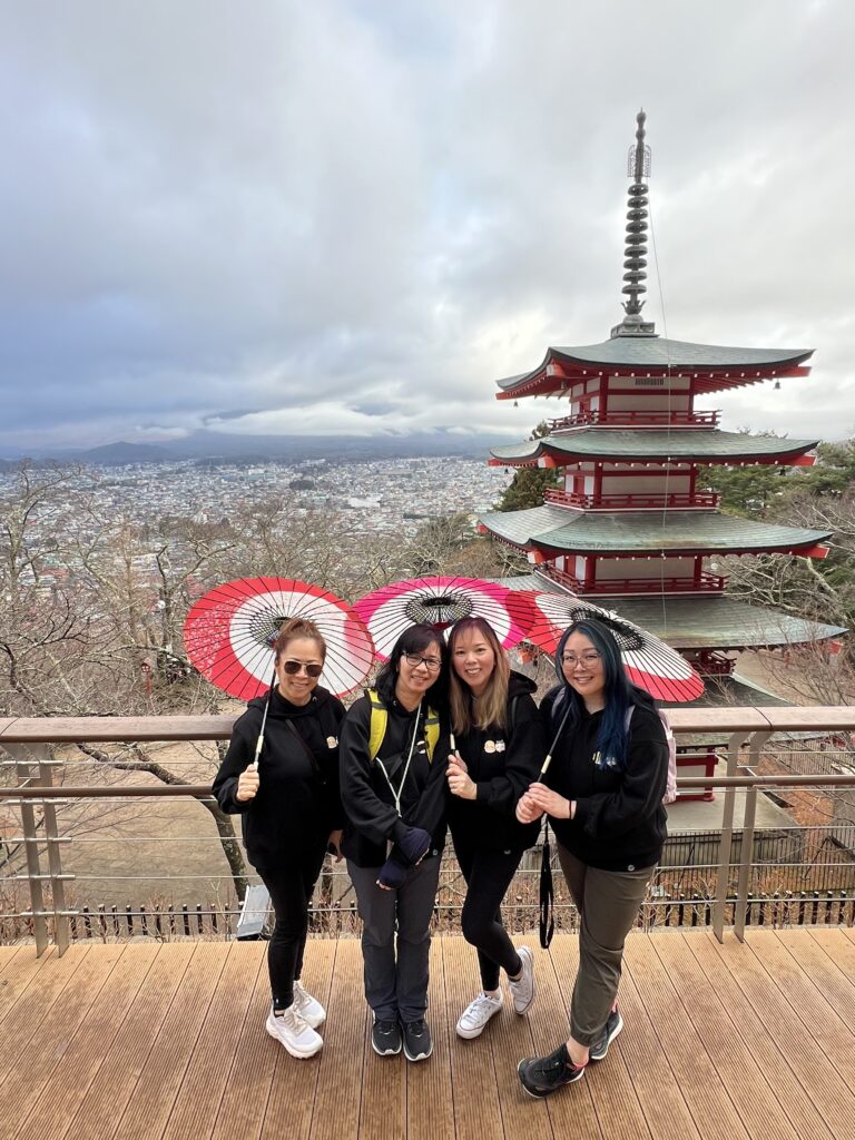 Mt.fuji, 5storied Pagoda, Lake Kawaguchiko,suicide Forest,narusawa Cave 