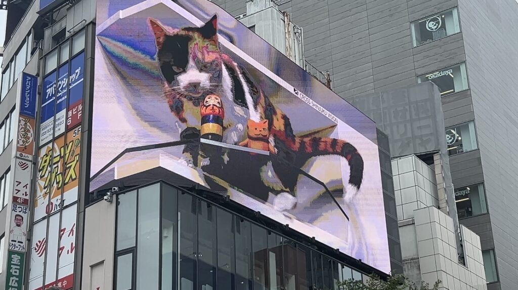 3D cat 
