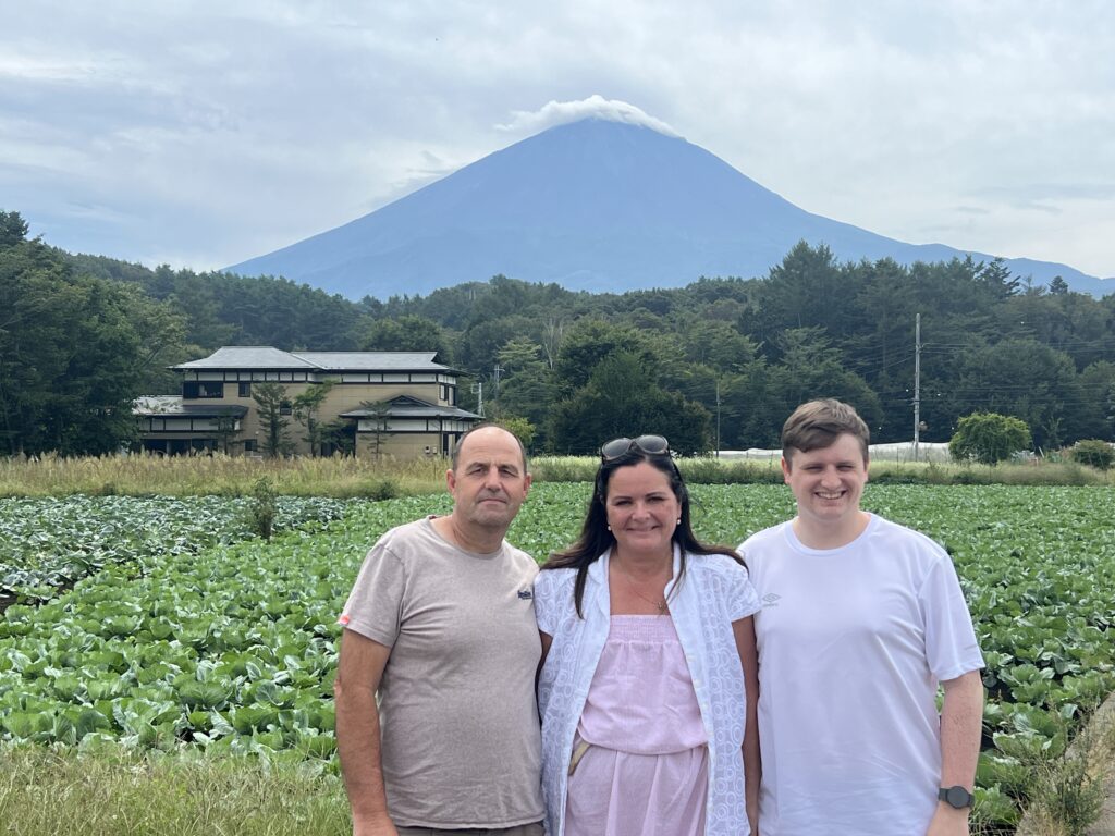 Mt.Fuji in the middle of nowhere 