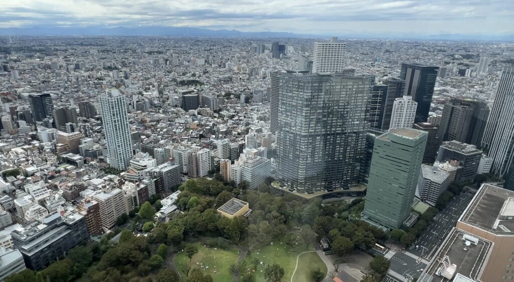 Tokyo Metropolitan Government Building observation deck 
