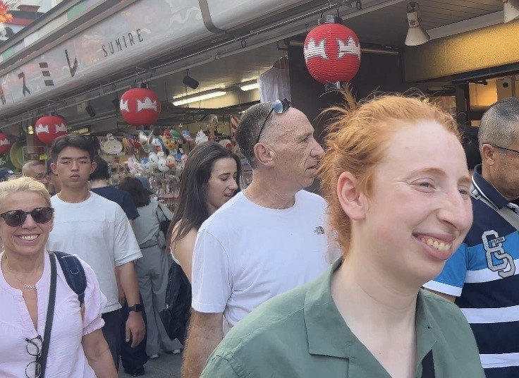 Nakamise traditional shopping street 