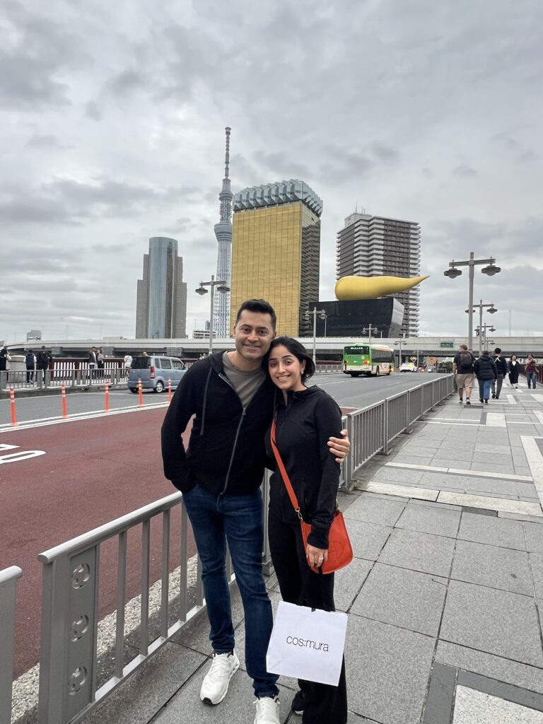 Tokyo Skytree and golden poop