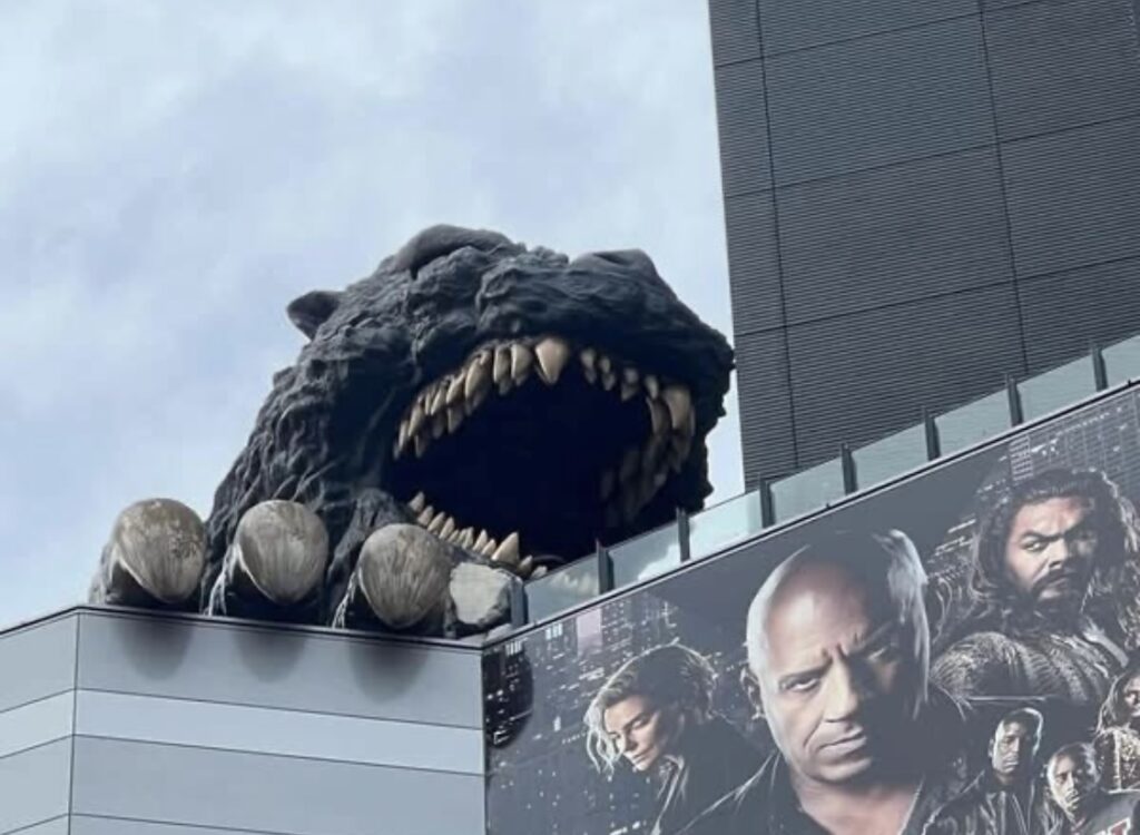 Godzilla head
