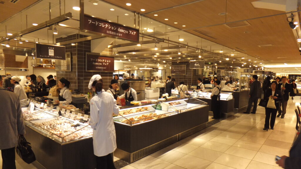 Isetan food floor 